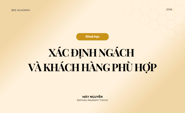 Xác định ngách và khách hàng phù hợp